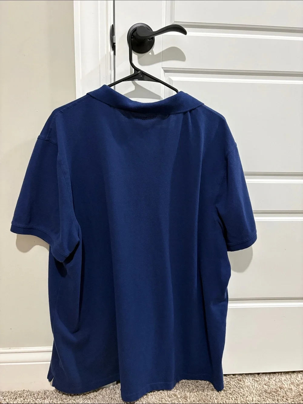 John Bartlett Collection Men's Classic Navy Polo - Picture 3 of 3